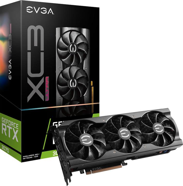 Produktbild EVGA GeForce RTX 3070 XC3 ULTRA GAMING (8 GB)