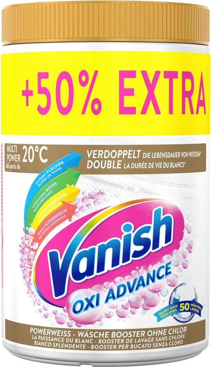 Immagine prodotto Vanish Oro Oxi Advance (50 Cicli di lavaggio, Polvere)