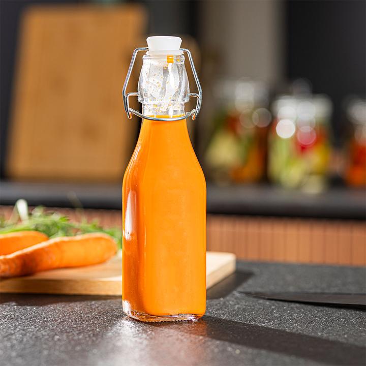 Immagine prodotto Chef Bottiglia in vetro, quadrata, 250 ml (0.25 l)