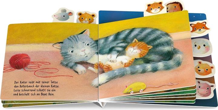 Actual product image Wie kleine Tierkinder schlafen gehen (German)