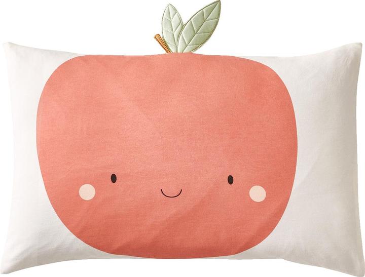 Produktbild Vertbaudet Baby Kissenbezug „Apfel“ Oeko-Tex (40 x 60 cm, 40 x 60 cm)