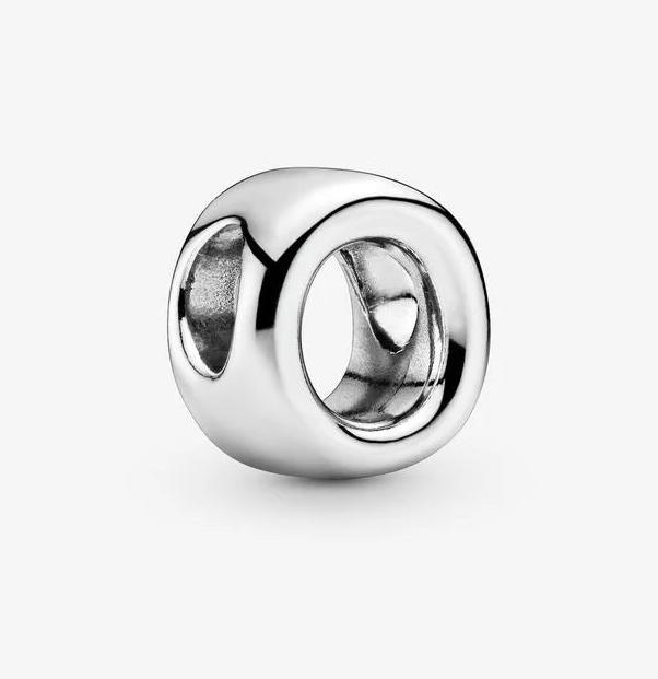 Actual product image Pandora Letter O Charm (Silver)