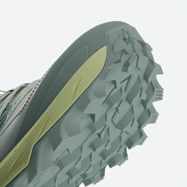 Actual product image Kiprun XT8 Women's Trail Running Shoes - Green/Yellow (38)