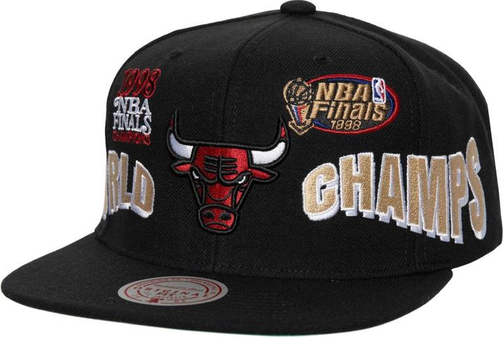 Produktbild Mitchell & Ness Snapback Cap CHAMPIONS Chicago Bulls (One Size)
