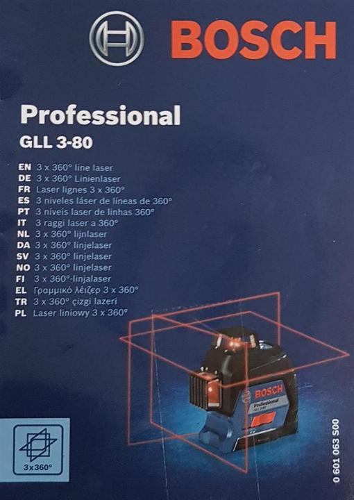 Produktbild Bosch Professional GLL 3-80