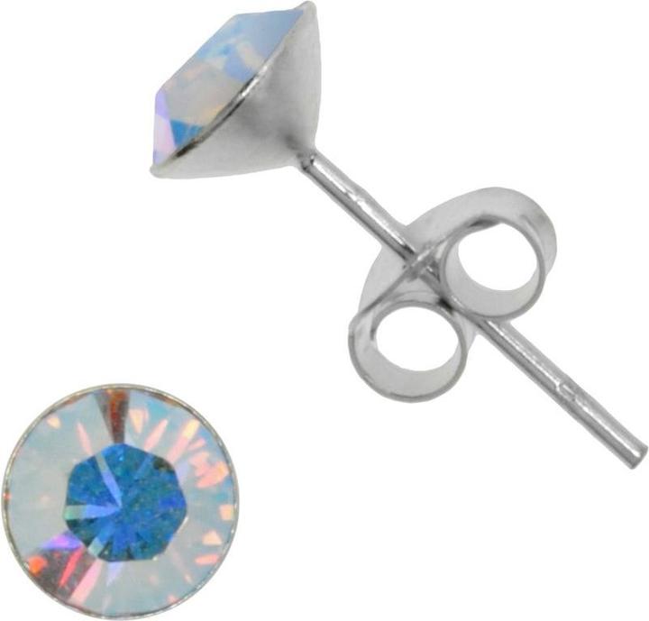 Bijouteria Ohrstecker (Silber 925, Kristall)