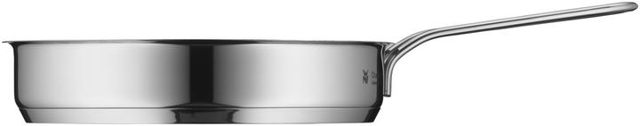 Produktbild WMF Edelstahlpfanne Bratpfanne 18cm Pfanne klein Induktion unbeschichtet (18 cm, Bratpfanne, Edelstahl)