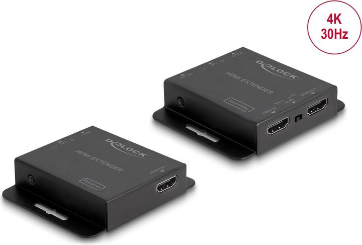 Image du produit Delock Kit extender HDMI via câble cat.6 4K 30 Hz
