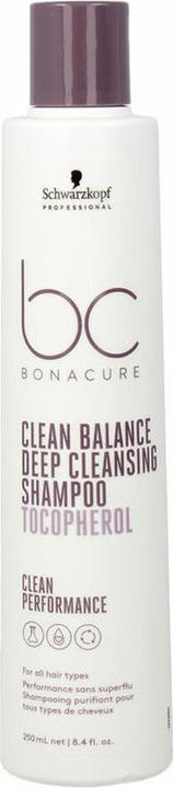 Actual product image Schwarzkopf Revitalising Shampoo Bonacure Clean Balance Tocopherol (250 ml) (250 ml, Liquid shampoo)