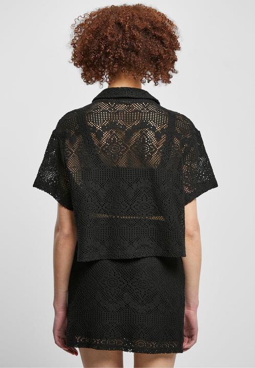 Immagine prodotto Urban Classics Ladies Crochet Lace Resort Shirt (4XL)
