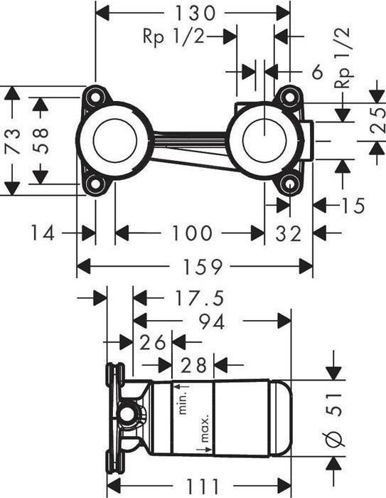 Immagine prodotto hansgrohe Corpo base