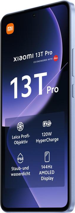 Produktbild Xiaomi 13T Pro (512 GB, Alpine blue, 6.67", Dual SIM, 50 Mpx, 5G)