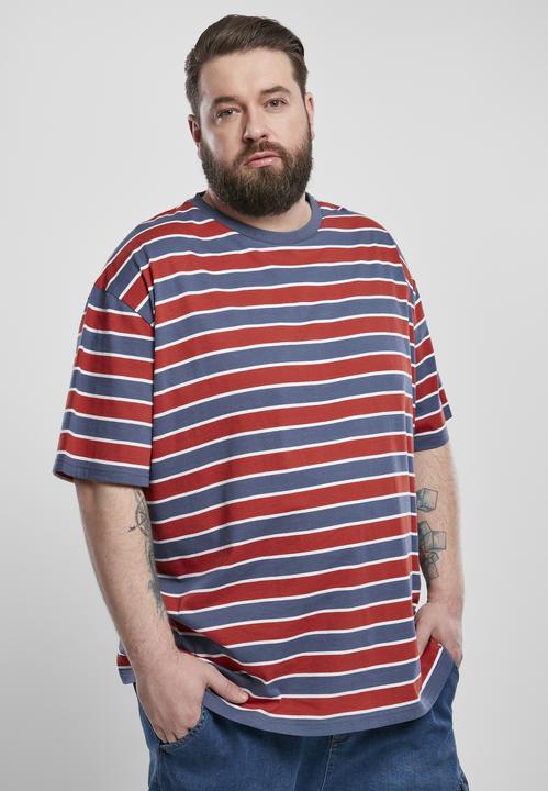 Immagine prodotto Urban Classics Tee a righe da tavola oversize tinta in filo (M)