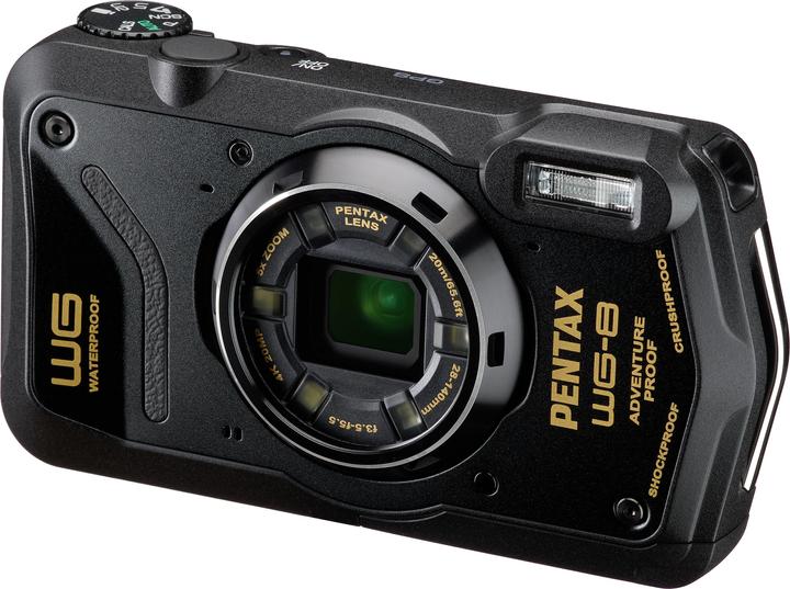 Image du produit Pentax WG-8 noir (28 - 140 mm, 20 Mpx, 1/2,3'')
