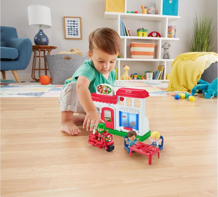 Actual product image Fisher-Price Little People We Deliver Pizza Place