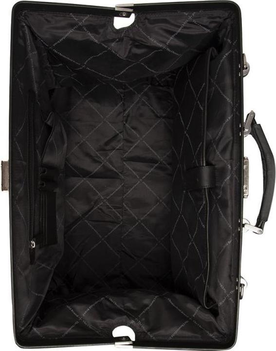 Image du produit The Vegan Cow Chesterfield Brand Leren Weekendtas Zwart Corfu (41.90 l)