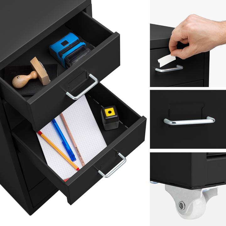 Immagine prodotto tectake contenitori in rotolo (41 x 28 x 69 cm)