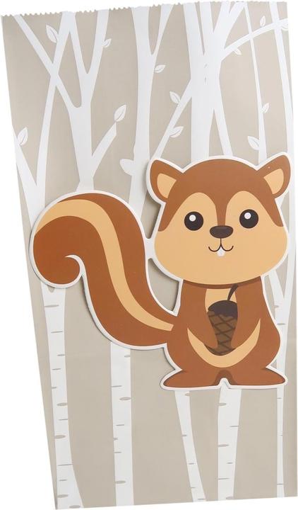 Immagine prodotto Cut my Cookies Sacchetto di carta animali della foresta 12 pezzi, multicolore (12 x)