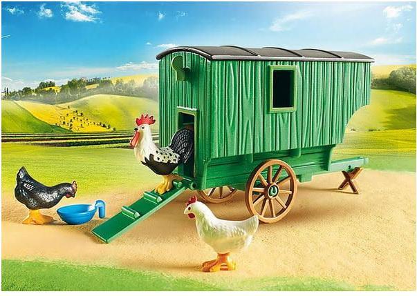 Immagine prodotto Playmobil Pollaio mobile (70138, Paese Playmobil)