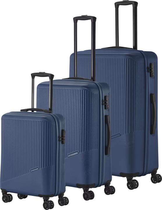 Travelite Bali 4 Rollen Kofferset 3-teilig (96 l, XL (ab 115l))