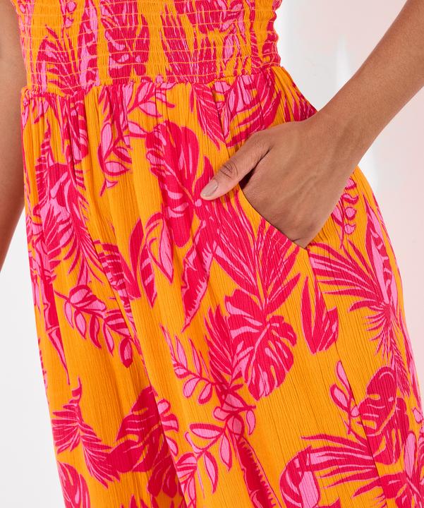 Immagine prodotto Joe Browns Petite Bold Tropical Print Wide Strap Crinkle Jumpsuit (36)