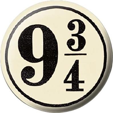 Image du produit - Badge NINE AND THREE QUARTERS