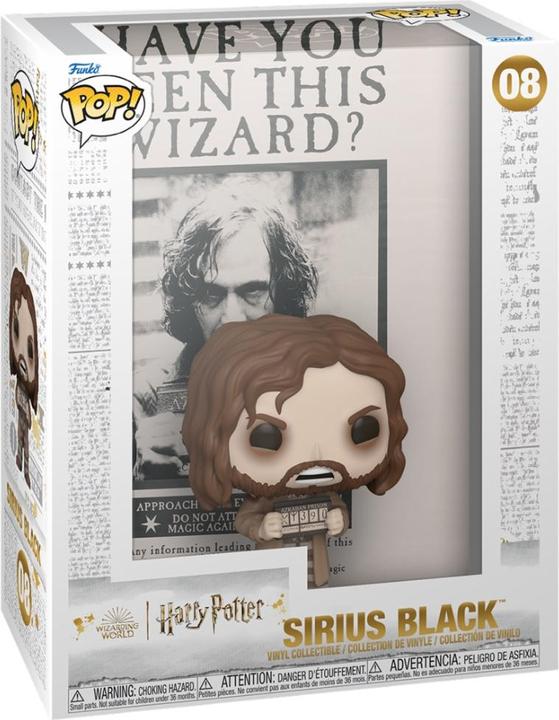 Image du produit Funko Harry Potter POP! Comic Cover Figurine vinyle Poster w/Sirius Black 9 cm