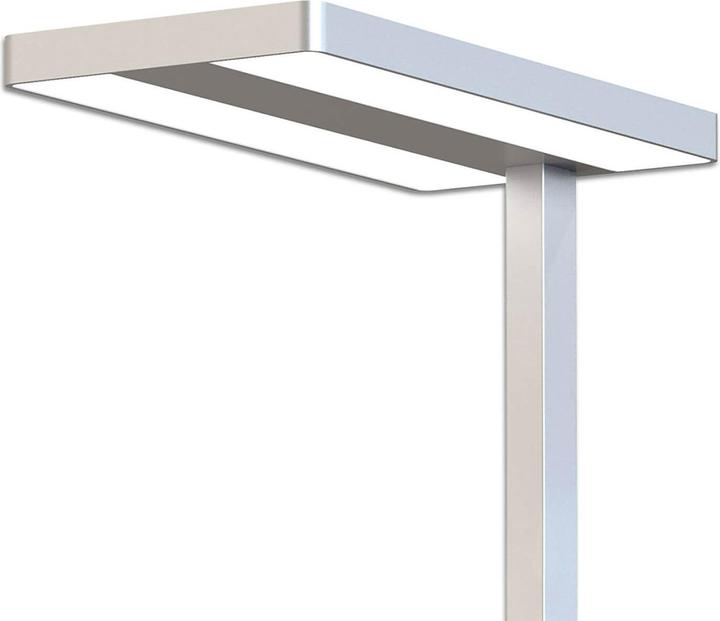 Produktbild Isoled LED Office Stehleuchte PRO 40W+40W 4000K Silber dimmbar (5500 lm)