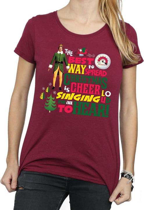 Image du produit Elf - T-shirt CHRISTMAS CHEER - Femme (XL)