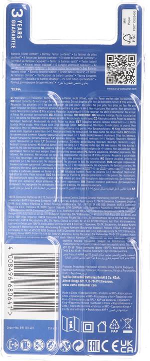 Image du produit Varta Testeur de batterie numérique LCD