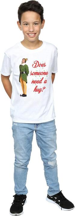Actual product image Elf Boys Hug Buddy T-Shirt (128)