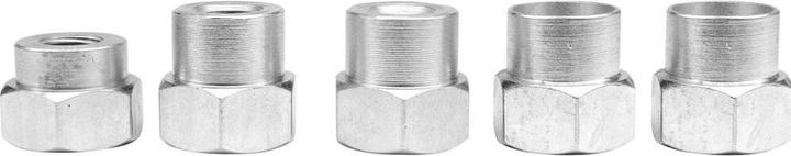Actual product image Toya Trimmer Head W. 5 Adapters (Weed whacker, Trimmer line + line spool)