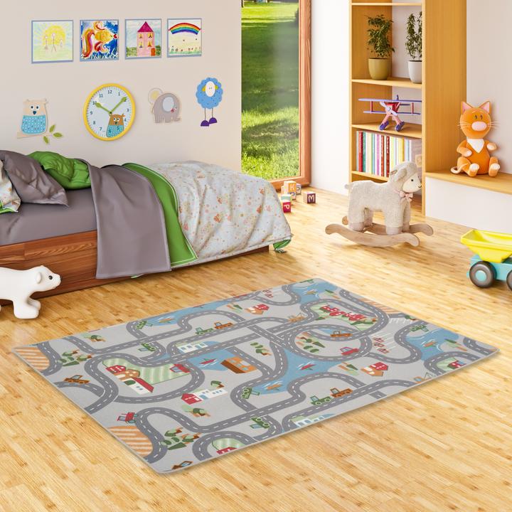 Produktbild Snapstyle Kinder Spiel Strassenteppich Fun Town (200 x 250 cm)