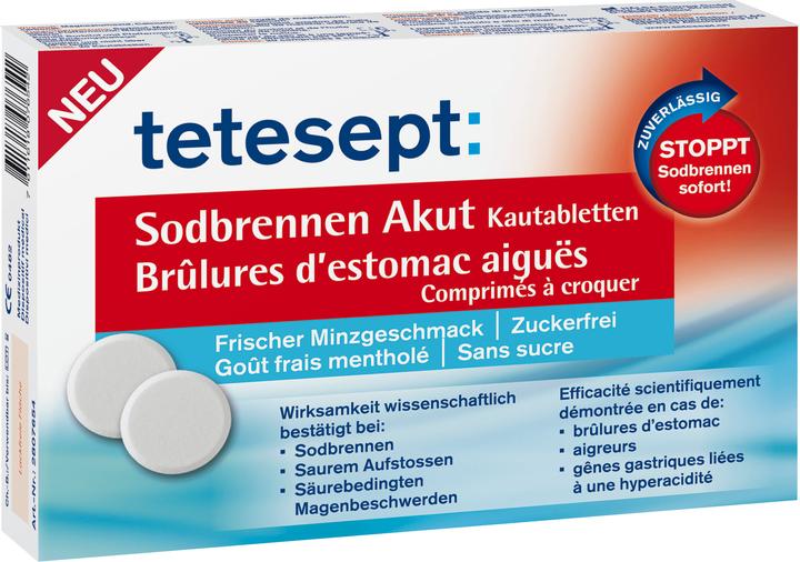 Produktbild Tetesept Sodbrennen (1 Stück, 53 g)