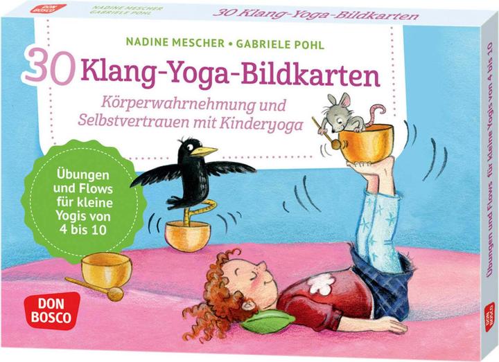 Image du produit 30 Klang-Yoga-Bildkarten (Allemand, Nadine Mescher, 2024)