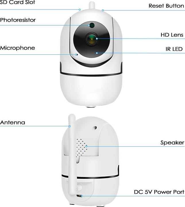 Actual product image Denver IIC-172 (1280 x 720 pixels)