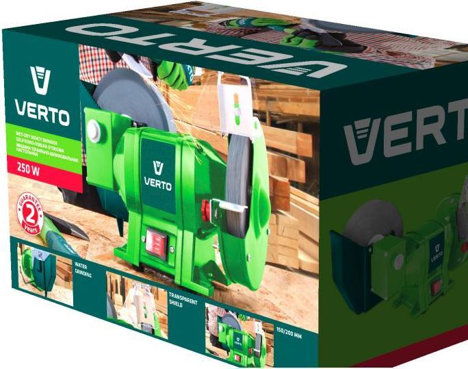 Produktbild Verto 452 Schleifbock (Trockenschleifer, 250 W)