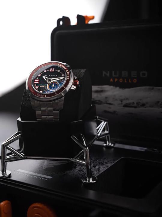 Actual product image Nubeo NB-6093-22 Apollo 55th (Diving watch)
