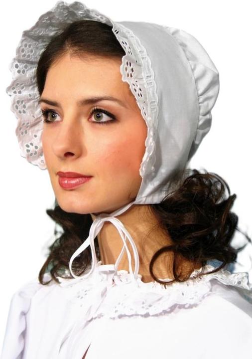 Image du produit Festartikel Müller Bonnet Nostalgie avec volants en dentelle