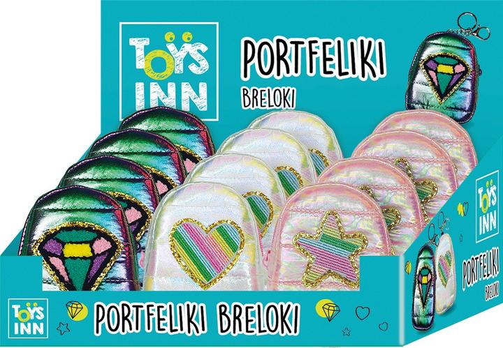 Produktbild Stnux Geldbörse Puffy Schlüsselanhänger Rucksack STN 8806 p12 Mischpreis für 1 Stück
