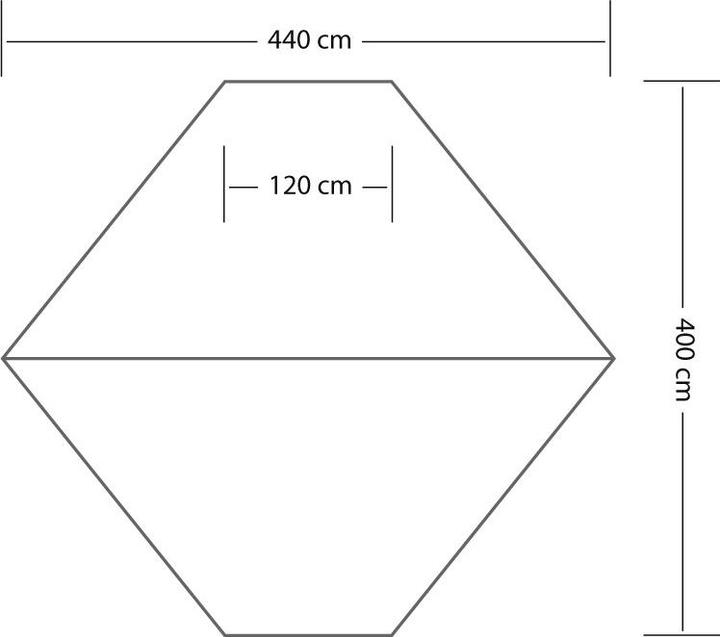 Actual product image Eurotrail Awning 5 Cotton Mixed Fabric 6 Angular
