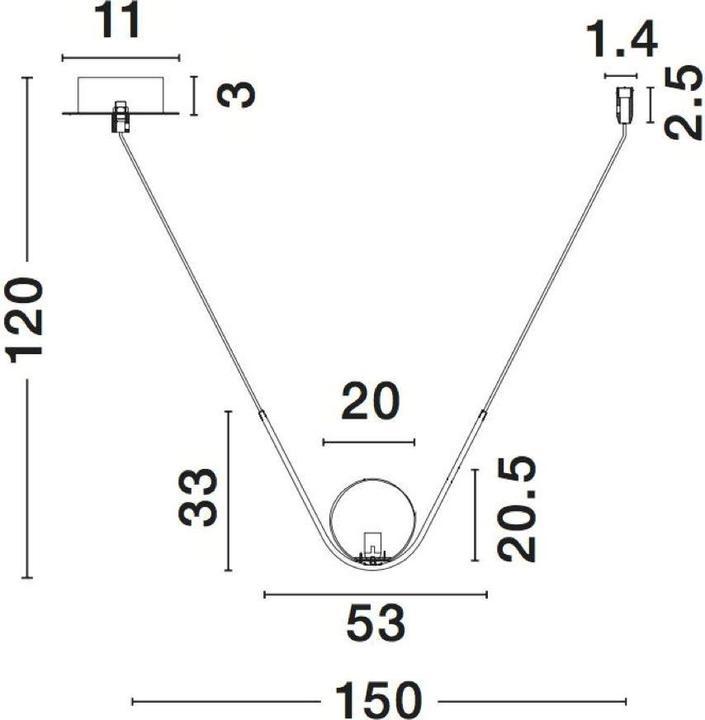 Produktbild Nova Luce Vitton (E27)