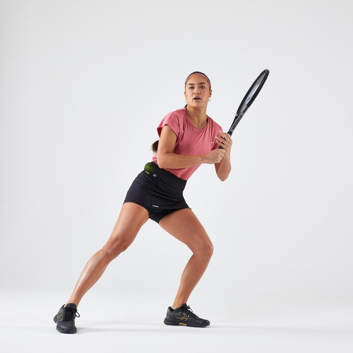 Actual product image Artengo Ladies tennis skirt - TSkirt Dry Hip Ball black (S)
