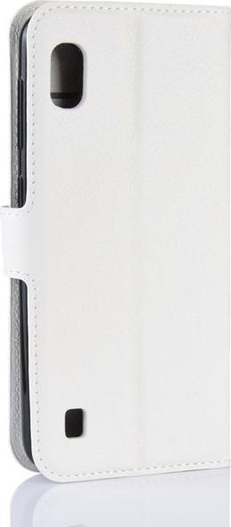 Actual product image MU Classic Litchi Leather Bookcover Series (Samsung Galaxy A10)