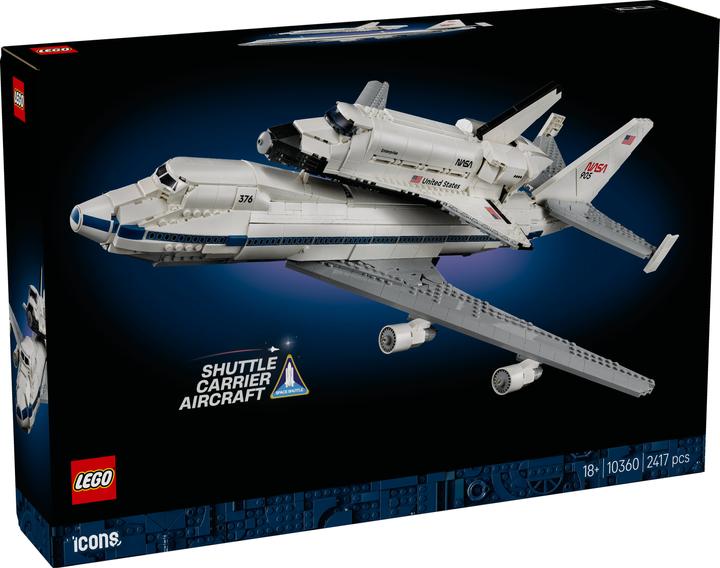 Actual product image LEGO 10360 Spaceshuttle-Transport-Jumbo