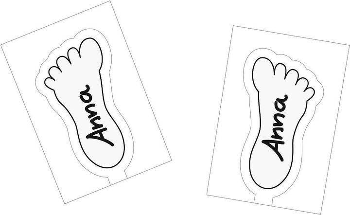 Actual product image Edding Shoe marker set 8408 incl. 10 labels (Black, 0.75 mm, 1 x)