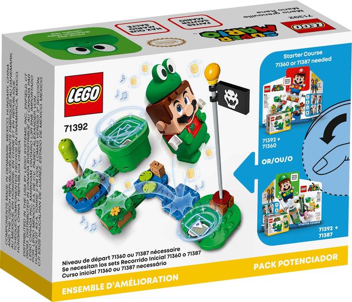 Image du produit LEGO Costume de Mario la grenouille (71392, LEGO Super Mario)