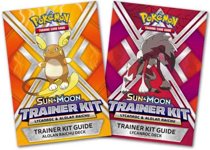 Immagine prodotto Pokémon Sun & Moon Trainer Kit Lycanroc & Alolan Raichu (Inglese, Elite / Top Trainer Box)