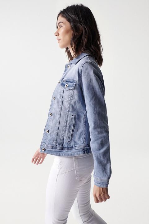 Immagine prodotto Salsa Jeans Giacca Trucker in denim (XXL)