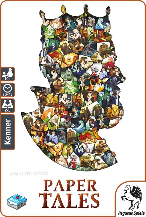 Actual product image Pegasus Paper Tales, d from 10 years, 2-5 players, game duration 30-45 min. (German)